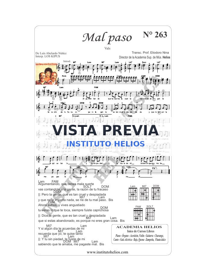 Vista previa de Mal paso